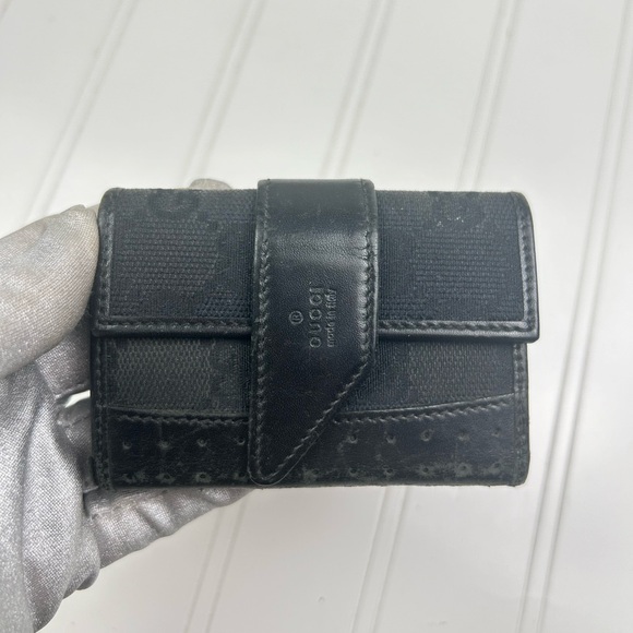 Gucci Black Key Ring Holder Wallet - Picture 11 of 12